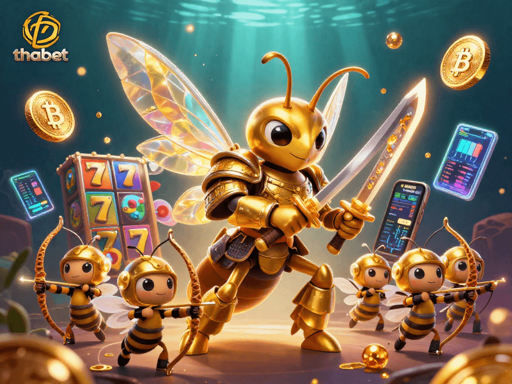 Engage in thrilling gameplay at thabet casino, featuring vibrant slot machines and energetic gaming dynamics.