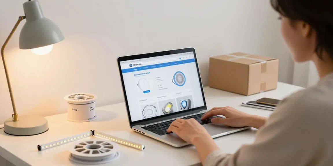 Banda led products showcased in a vibrant online shopping experience featuring the best deals on LED lights.