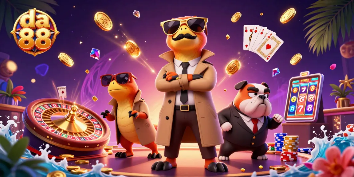 Experience the thrill of da 88 at a VIP casino where raptors hilariously disguise themselves.