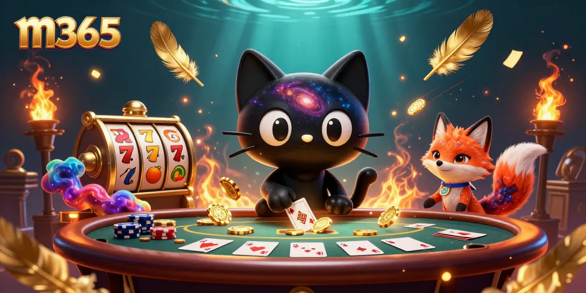 Experience winning strategies with m365 at a vibrant cosmic casino scene.