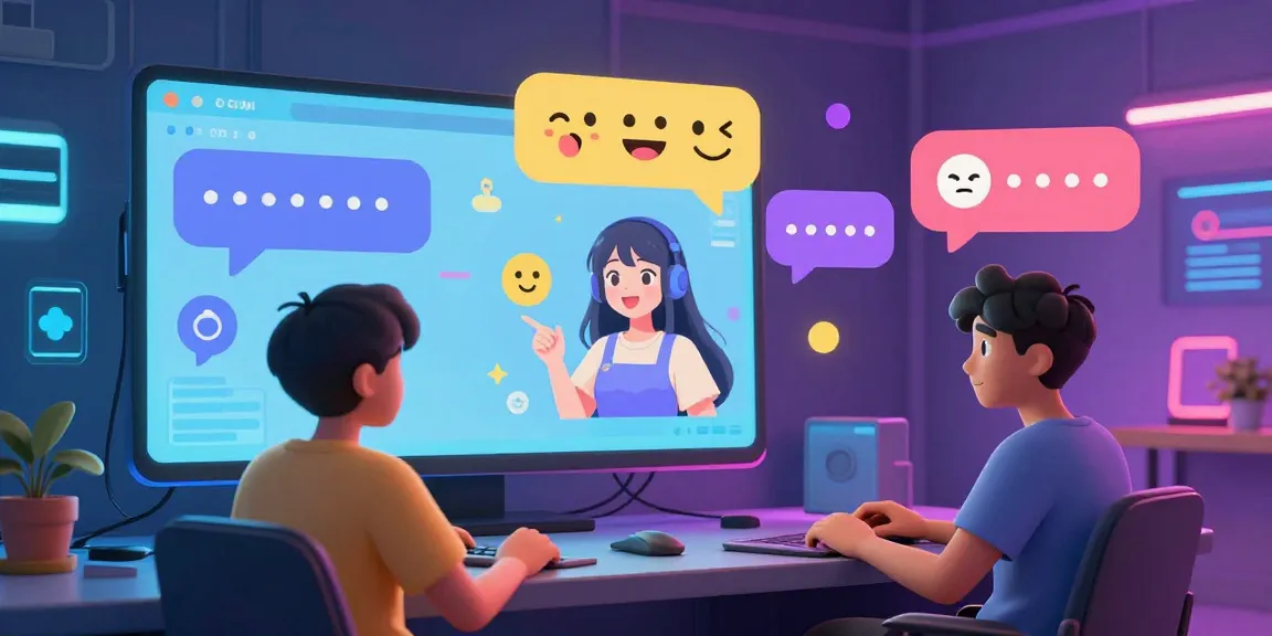 Engaging AI ecchi chat scene with diverse avatars and vibrant conversations.